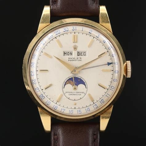 1952 rolex padellone|rolex moon phase price.